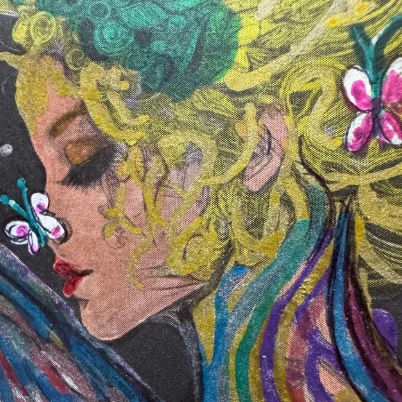 Original one of a kind art. Signed & framed. - Picture 2 of 2